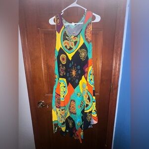 Colorful Sleeveless Dress